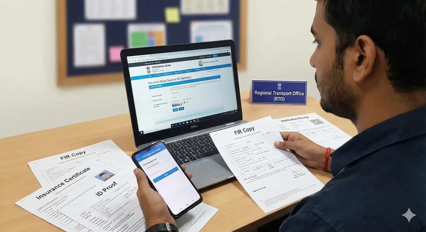 Lost Your Vehicle RC Book? Here's How to Apply for Duplicate RC Online in 2025
